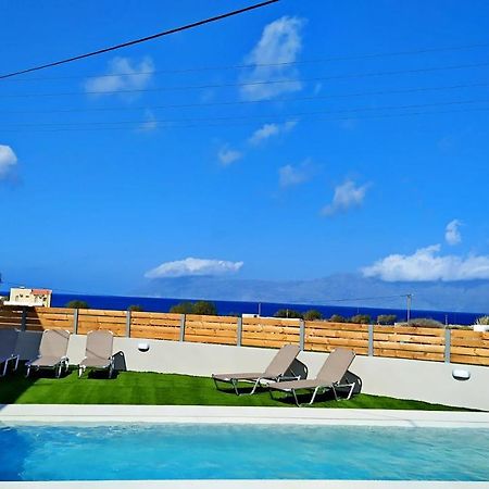 Balos Residence Private Pool Seafront Seaview Kissamos Luaran gambar