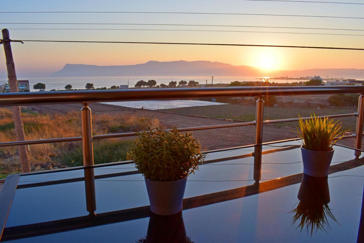 Balos Residence Private Pool Seafront Seaview Kissamos Luaran gambar