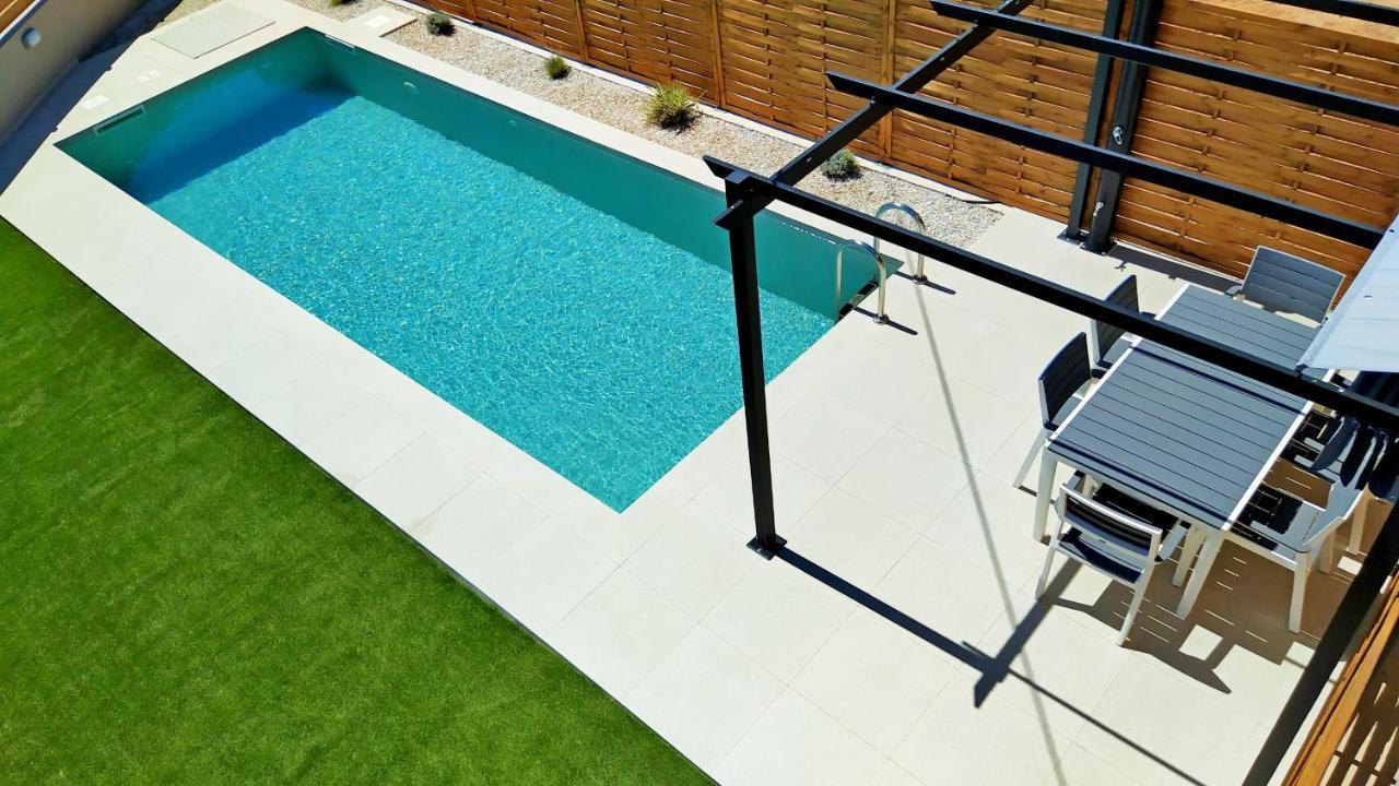 Balos Residence Private Pool Seafront Seaview Kissamos Luaran gambar