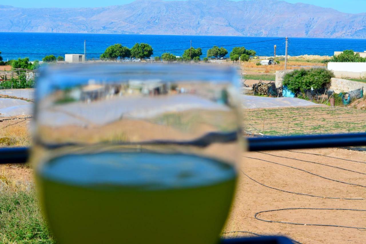 Balos Residence Private Pool Seafront Seaview Kissamos Luaran gambar