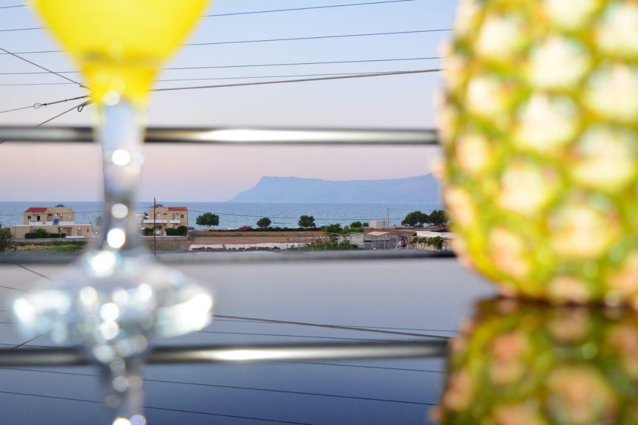 Balos Residence Private Pool Seafront Seaview Kissamos Luaran gambar