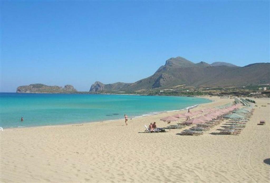 Balos Residence Private Pool Seafront Seaview Kissamos Luaran gambar